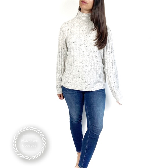 Madewell Sweaters - MADEWELL Donegal Mock Neck Coziest Yarn Sweater